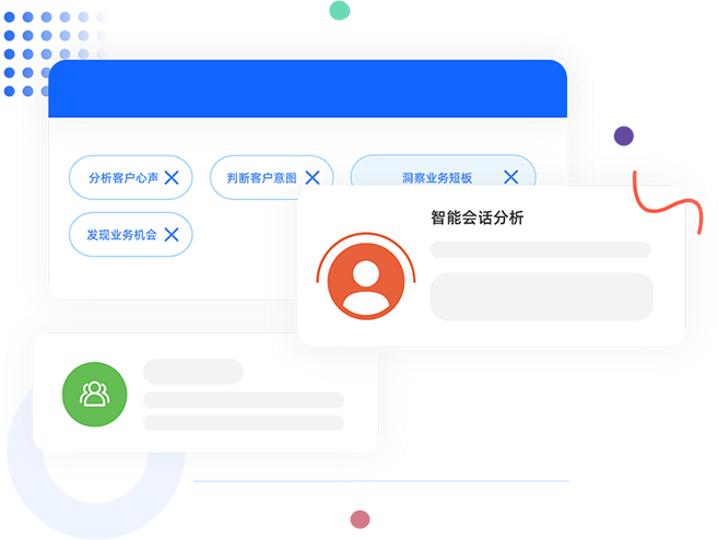智能管理分析<br>挖掘客户需求，完善团队绩效